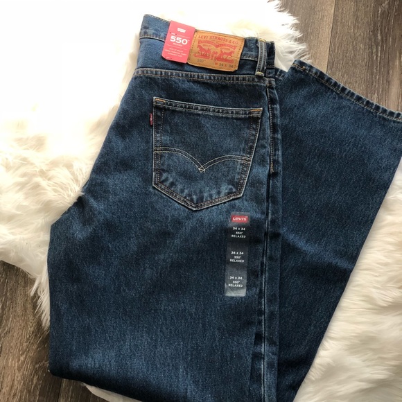 Men’s Levi’s 550 Relaxed 34X34 - Picture 2 of 4